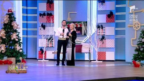 Neatza cu Răzvan şi Dani. Florin Mureșan și Adriana Curtu Voaidoș cântă melodia Împart visele cu tine