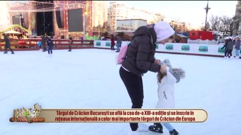 Neatza cu Răzvan şi Dani. S-a deschis Patinoarul de la Târgul de Crăciun București. Intrarea este gratuită