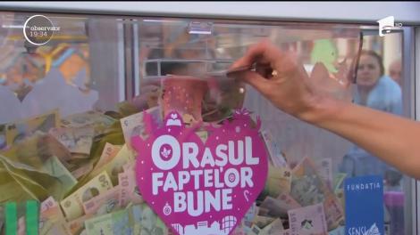 Oradea s-a transformat în Oraşul Faptelor Bune!