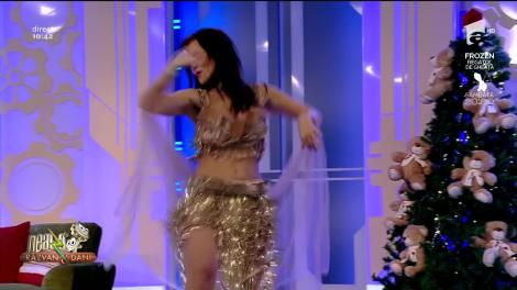 Florența, dans oriental senzațional la Neatza cu Răzvan și Dani