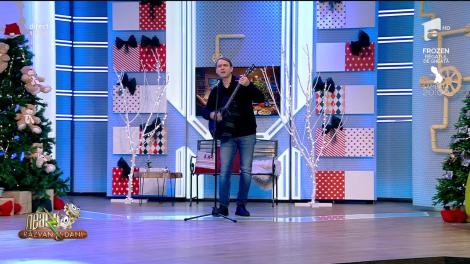 Neatza cu Răzvan și Dani. Andrei Păunescu cântă piesa Să fii și tu un Moș Crăciun