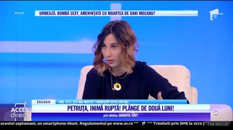 Bărbatul pe care îl iubeşte Petruţa: Nu am nimic cu ea, am făcut plângere la poliție să scap!