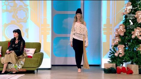 Stil de Succes by Ellida Toma. Ia românească de Breaza, reinventată de designerul Anda Mănescu: „Poate fi purtată cu orice tip de ținută”