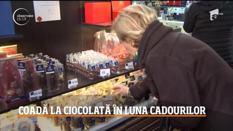 Pentru prima dată, ciocolatierii din România au scos la vânzare ciocolată roz, realizată numai din ingrediente naturale