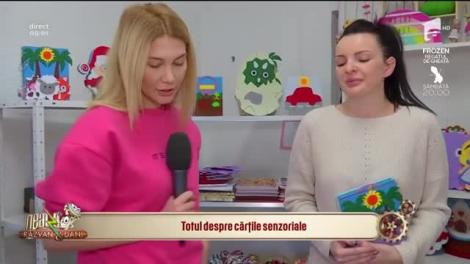 Neatza cu Răzvan și Dani. Totul despre cărțile senzoriale pentru copii