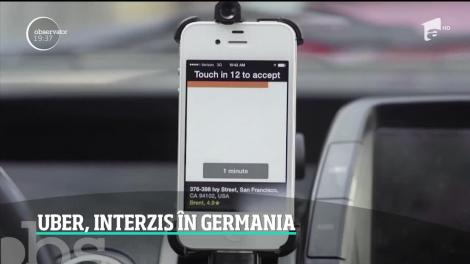 Uber, interzis în Germania