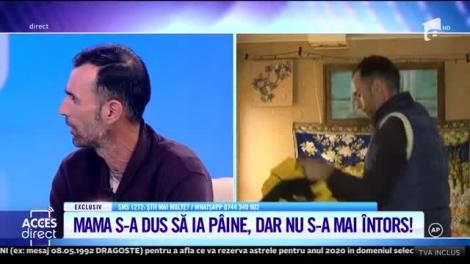 Plânge de dorul soției! Părăsit după 20 de ani! Gigel Gherghiceanu: S-a dus să ia pâine, dar nu s-a mai întors!