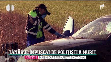 Tânărul împuşcat de două ori de poliţiştii din Constanţa a murit