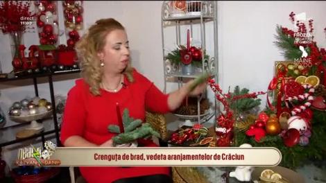 Neatza cu Răzvan și Dani. Idei de aranjamente cu crenguțe de brad