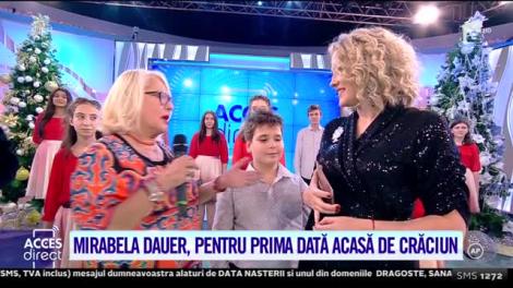 Acces Direct. Mirabela Dauer, pentru prima dată acasă de Crăciun