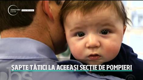 Şapte pompieri dintr-un orăşel din Alabama au devenit taţi în aceeaşi perioadă