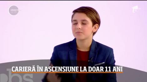 Carieră în ascensiune la doar 11 ani. Domnique Ilie e îndrăgostit de artă, filme şi tot ce ţine de actorie, iar recent şi-a lansat primul single din cariera sa
