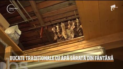 Bucate tradiționale cu apă sărată din fântână