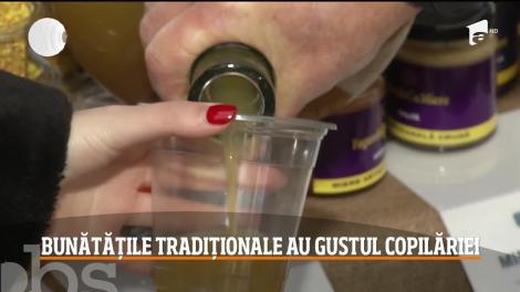 Bunătățile tradiționale au gustul copilăriei la Târgul de Crăciun din Capitală