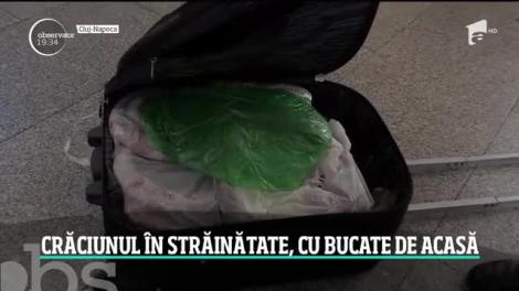 Crăciunul în străinătate, cu bucate de acasă