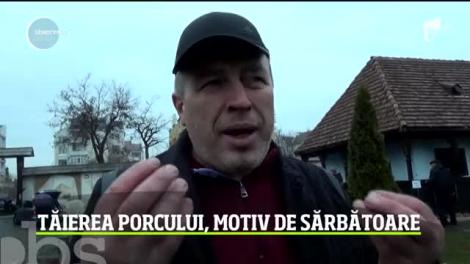 Tăierea porcului, motiv de sărbătoare pentru mare parte dintre români