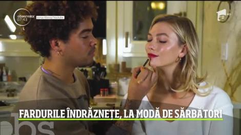 Fardurile îndrăznețe, la modă de sărbători