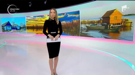 În sezonul rece, la Sfântu Gheorghe, oamenii sunt pregătiţi cu provizii ca pentru război