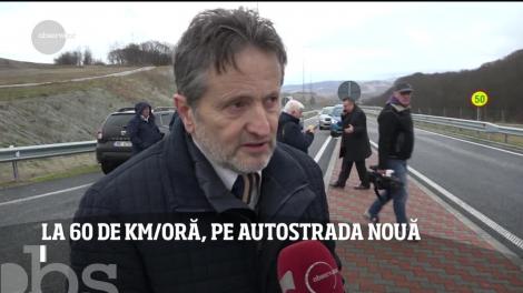 România se laudă astăzi cu un ciot de autostradă! Se circulă, în sfârşit, pe lotul trei Lugoj-Deva!
