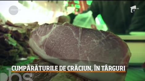 Dacă nu aveţi încă pregătită masa de Crăciun, nu e timpul pierdut. La târguri, se găsesc din plin bunătăţi