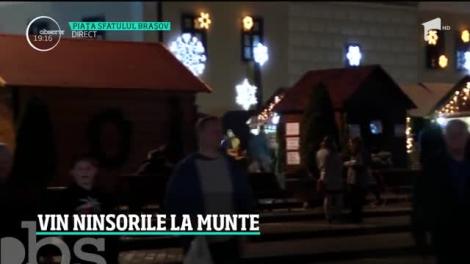 Cod galben de ninsori abundente pentru tot lanţul muntos