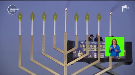 Evreii din lumea întreagă celebrează Sărbătoarea Luminii, Hanukkah