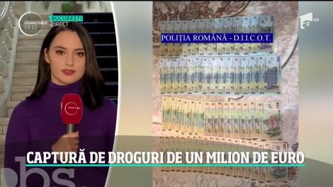 Heroină în valoare de un milion de euro a fost găsită într-o fabrică părăsită din Bucureşti
