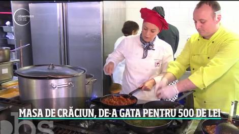 Masa de Crăciun, de-a gata pentru 500 de lei