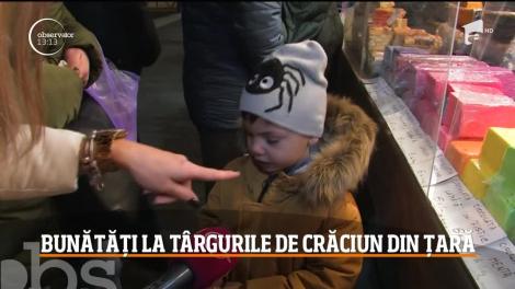 Cele mai căutate produse de la târgurile de Crăciun. Adevărata bătălie se dă pe telemea cu busuioc și pe cârnații de bivoliță
