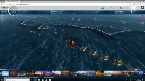 Moş Crăciun e deja pe drum! Trebuie să viziteze 390.000 de case pe minut