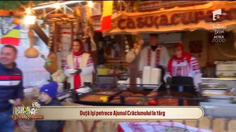 Florentin Petre, în vizită la Târgul de Crăciun