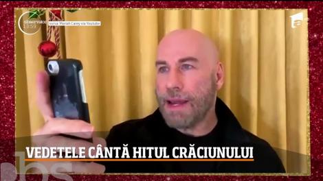 Vedetele americane cântă hitul Crăciunului.  Printre ele sunt Kim Kardashian, Snoop Dogg, John Travolta şi Ariana Grande