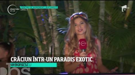 Crăciun într-un paradis exotic, aproape de București