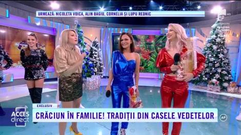 Acces Direct. Andreea Bălan și Andreea Antonescu cântă piesa Moșule ce tânăr ești, în a doua zi de Crăciun