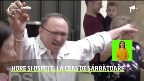 Hore și ospețe, în prima zi de Crăciun în dulcea Bucovina