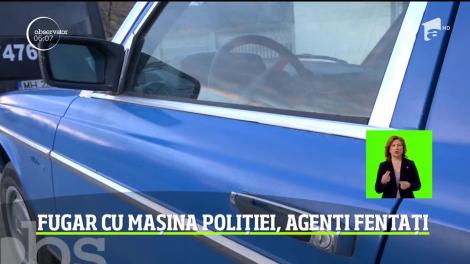 Tupeu de hoţ. Un individ din Mehedinţi a furat o autospecială, chiar de sub nasul poliţiştilor