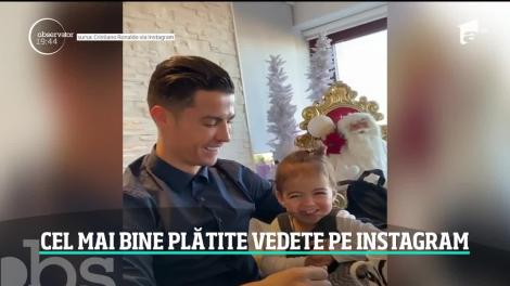 Cele mai bine plătite vedete pe Instagram