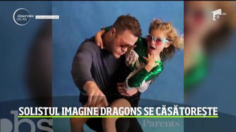 Dan Reynolds, solistul trupei Imagine Dragons, se căsătorie