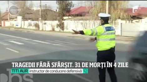 31 de morți în patru zile, pe șoselele din România. O mamă și fiul ei de cinci ani au murit, nevinovaţi, pe un drum din Bacău