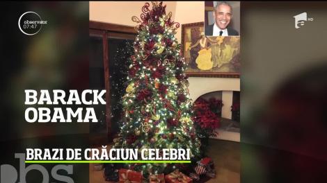 Cum arată brazii de Crăciun ai vedetelor