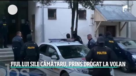 Fiul lui Sile Cămătaru, prins drogat la volan