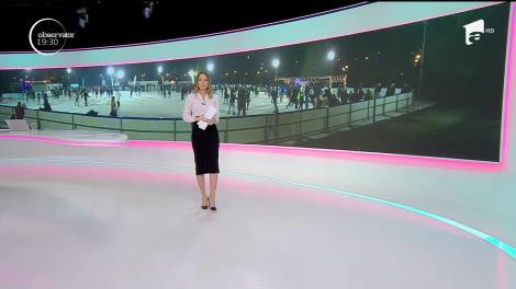 Distracție pe patine în centrul Bucureștiului