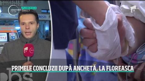 Greşeli în lanţ au dus la incendierea unei femei pe masa de operaţie la Floreasca. Este prima concluzie a anchetei din spital