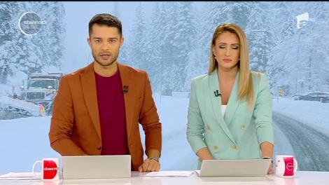 Iarna nu ne-a uitat! Între Crăciun şi Revelion a nins cât în tot sezonul