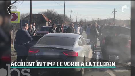 Fostul ministru, Daniel Chiţoiu, vorbea la telefon  în momentul în care a produs accidentul din Argeş