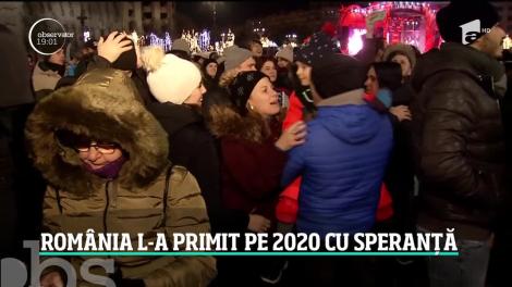 Sute de mii de oameni au petrecut în stradă. Ce au făcut românii de Revelion 2020 și ce-și doresc pentru noul an
