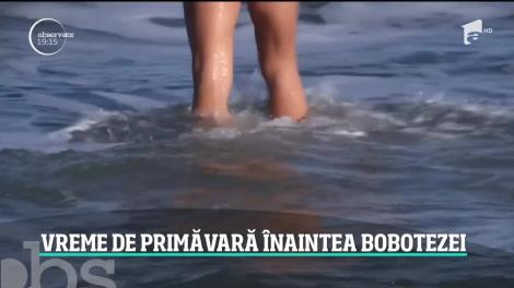 Vreme de primăvară, în toată țara, înaintea Bobotezei