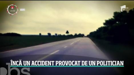 Încă un accident provocat de un politician. Secretarul de stat din Ministerul Transporturilor a refuzat să fie testat cu aparatul alcooltest