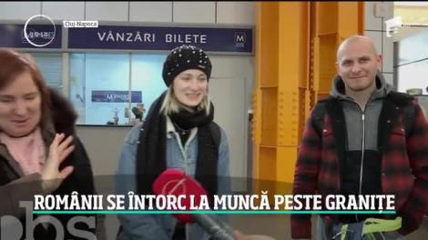 Trafic intens la toate graniţele ţării! Românii care şi-au petrecut sărbătorile acasă se întorc în ţările în care lucrează