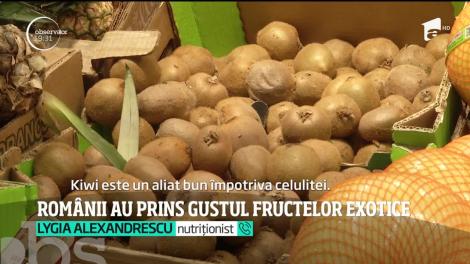 Românii au prins gustul fructelor exotice